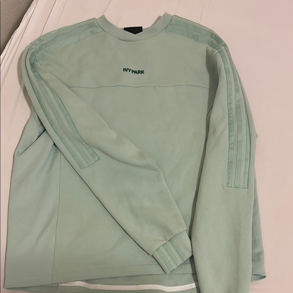 Adidas’s x Beyoncé Ivy Park Mint Green Sweater